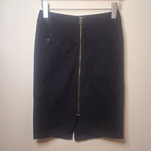 Stussy Vintage Zip Front Skirt Size XS
